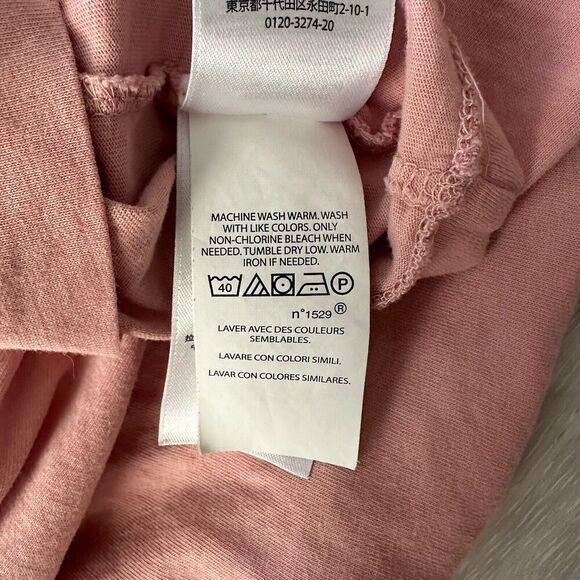 POLO RALPH LAUREN Mens T-Shirt Pink Cotton Short Sleeve Round Neck Sz 1XB READ - Picture 10 of 10